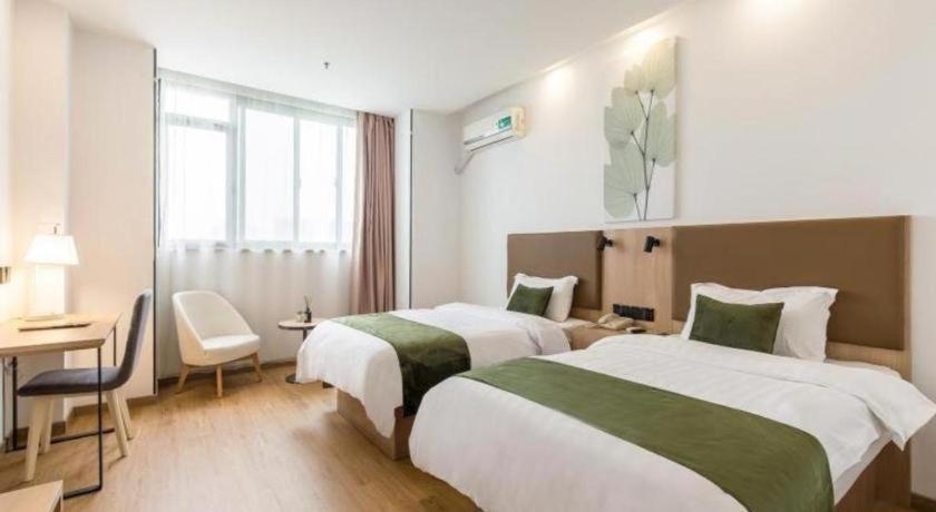 Greentree Inn Shanghai Zhoupu Town Xiupu Road Business Hotel Exteriér fotografie